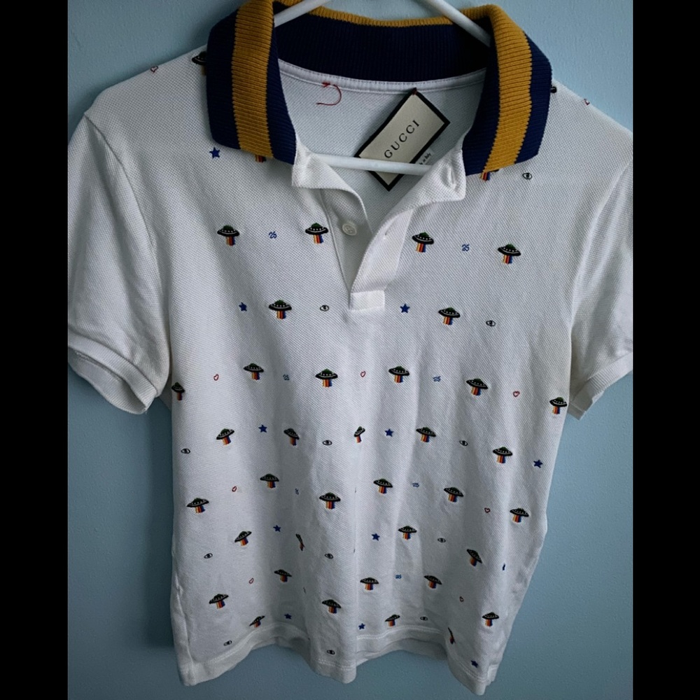 Gucci spaceship polo XS